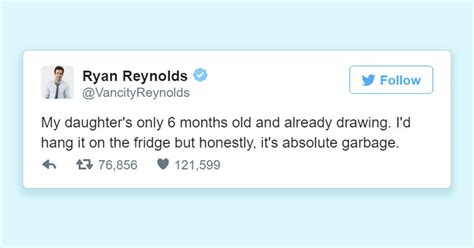 15 Hilarious Ryan Reynolds Tweets About His Daughter Prove Hes The
