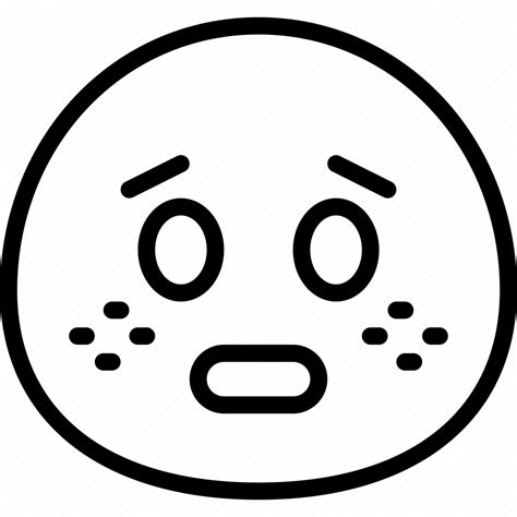 Embarrassed Emoticon Smiley Embarrassing Shame Icon Download On Iconfinder