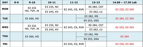 Most of the major publishers attending e3 2021, like microsoft and nintendo there has been some confusion regarding what exactly is considered part of e3 this year, since the summer game fest is returning and running at the same time, so for the sake of simplicity this timetable will only cover the. Schedule - Department of Electronic Systems Engineering