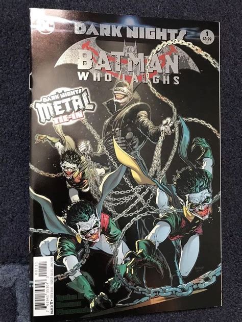 Dark Nights Metal Batman Who Laughs 1 1st Print Metal Tie In Dc Comics