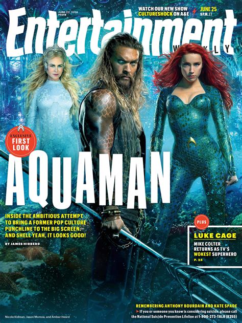 Aquaman Images Offers First Look At Queen Atlanna And Black Manta