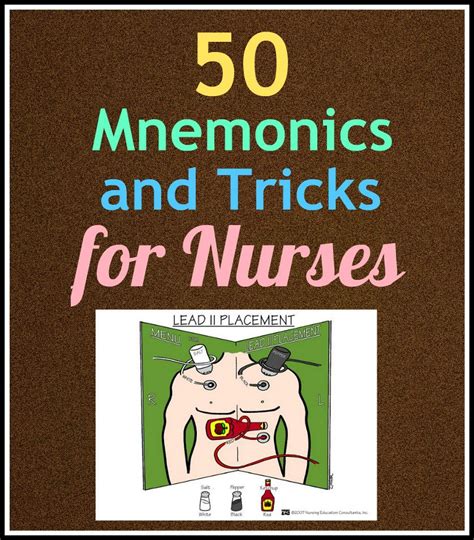 here are 50 nursing mnemonics and tricks every nurse should know 2014