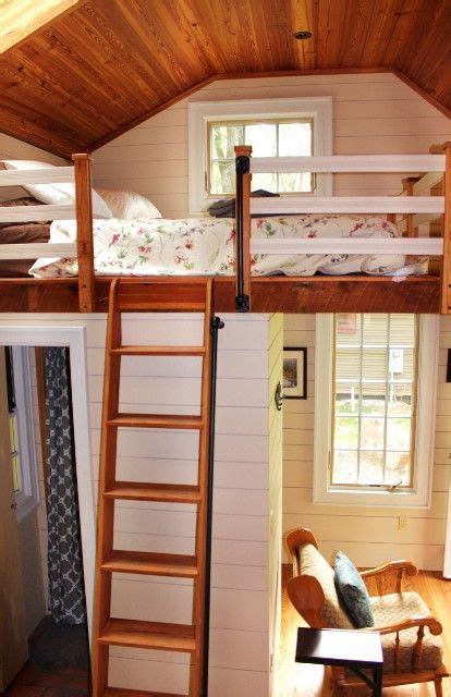 Sleeping Loft In Tiny Cabin Compact Living Pinterest Tiny House