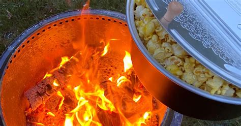 Campfire Popcorn Fashion Meets Food