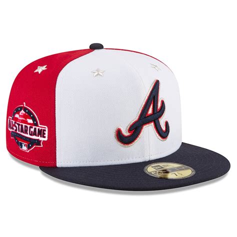 New Era Atlanta Braves Whitenavy 2018 Mlb All Star Game On Field