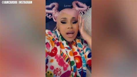 cardi b posts nude melania trump photo in dig at first lady s glamour model past mirror online
