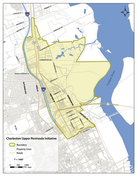 Upper Peninsula Initiative Boundary Map Charleston Livability