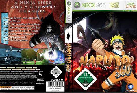 Naruto 360 Xbox 360 Box Art Cover By Nothing94