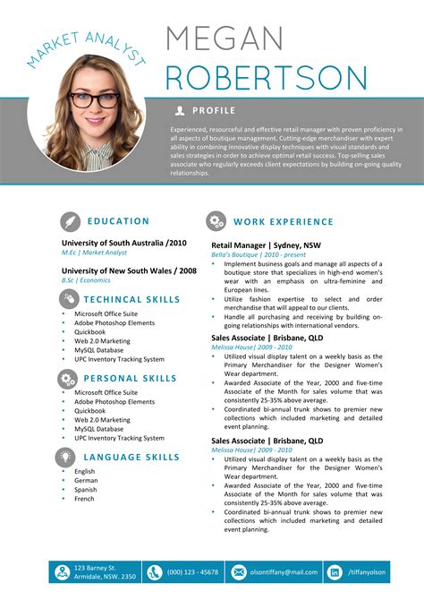 Resume Layout Word Resume Template