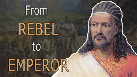 Emperor Tewodros Of Ethiopia Part 1 African History Youtube