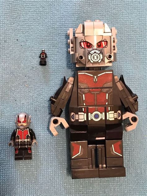 Authentic Lego Marvel Mini Giant Ant Man 76051 And Ant Man 76039