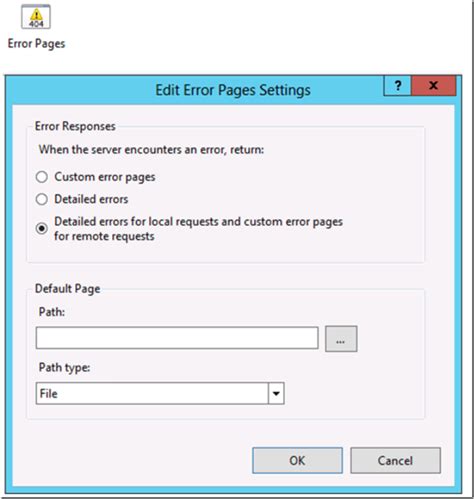 Displaying Detailed Error Messages In Iis The Best C Programmer In The World Benjamin Perkins