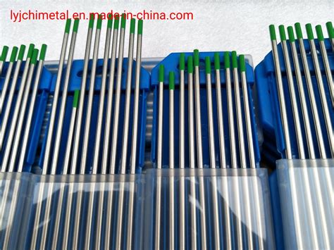 Polished Thoriated Tungsten Electrode Pcs Pack Pure Tungsten Welding