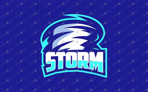 Premade Storm Mascot Logo For Sale Storm Esports Logo Lobotz Ltd