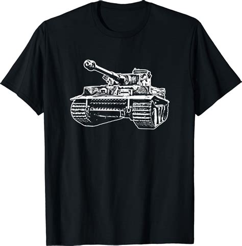 Tiger I Panzer T Shirt Amazon De Fashion