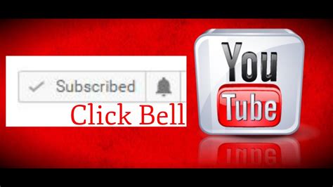 Youtube Bell Icon Click Youtube Bell Next To Subscribe Button To Be