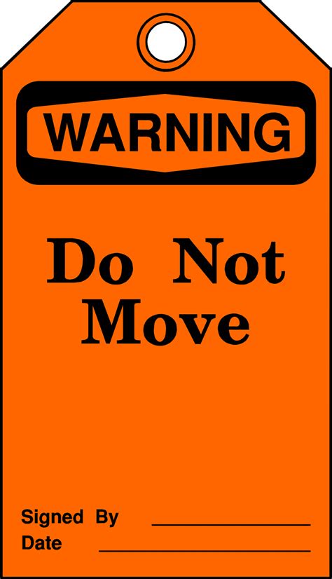 Warning Signs Free Stock Photo Illustration Of A Do Not Move