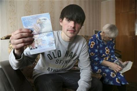 adopted teen returns to russia claims on state controlled tv he was badly treated by us couple