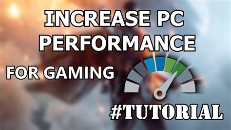 How To Boost Pc Performance For Gaming Worked Win 1087 Youtube
