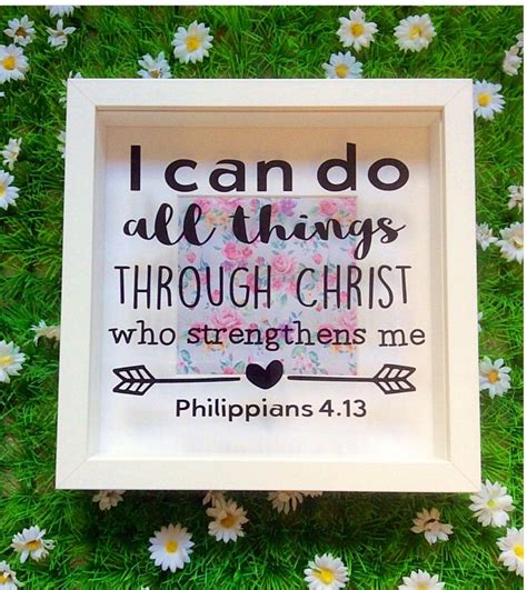 Bible Verse Scripture Frame Philippians 4 13 I Can Do All Etsy Star Bible Verse Bible