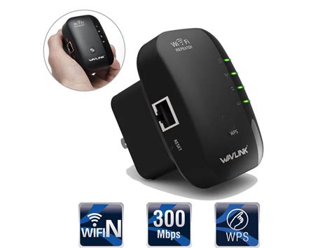Wavlink 300Mbps 802.11n Wifi Repeater Wifi Range Extender Wireless ...