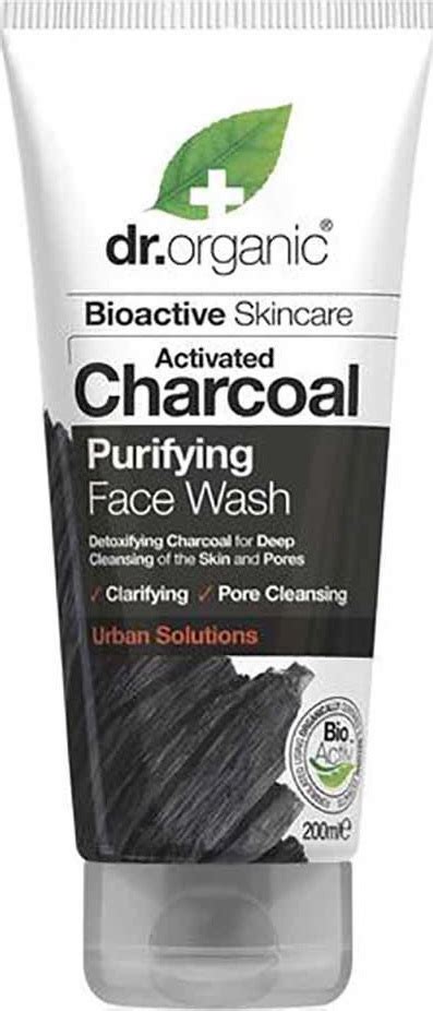 Drorganic Bioactive Skincare Activated Charcoal Purifying Face Wash