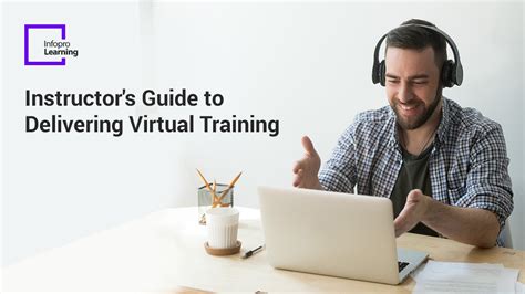 Webinar Instructors Guide To Delivering Virtual Training Infopro