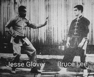 He had watched his brother lose a fencing match because of poor judging and it turned him against any kind of judging. Bruce with Jesse Glover posing for Bruce Lee's only book ...