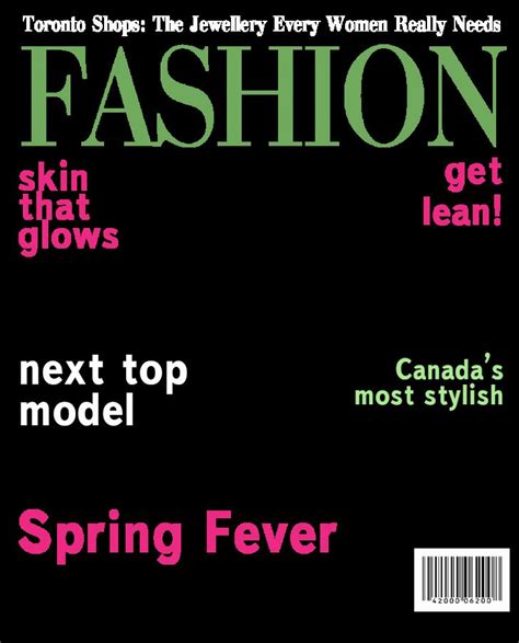 Magazine Templates For Word New Magazine Cover Template In 2020