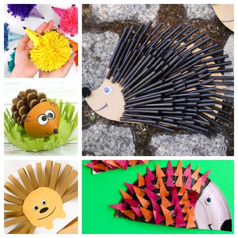 Cute Hedgehog Crafts For Kids The Activity Mom