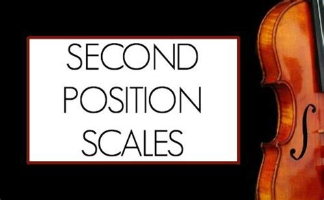 Second Position Scales on the Violin - Online Violin Education Blog | Violin beginner, Violin ...