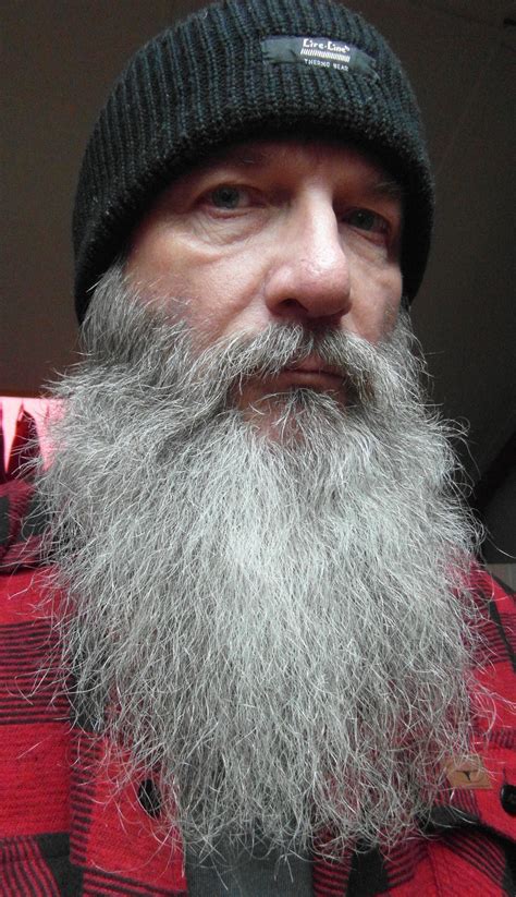My Latest Pic Grey Beards Bearded Men Beard