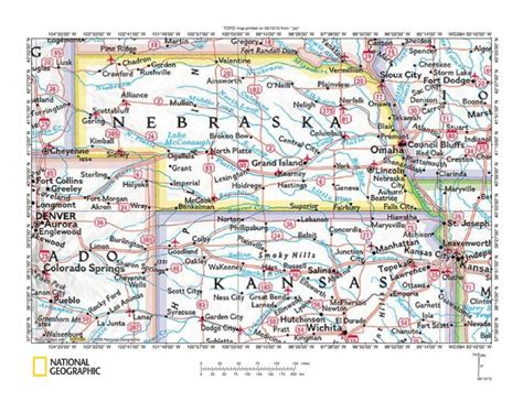 Map Of Nebraska And Surrounding States Printable Map