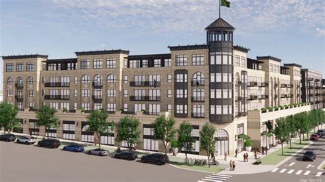 Ryan Submits Plans For First Ford Project Apartments Above Grocery