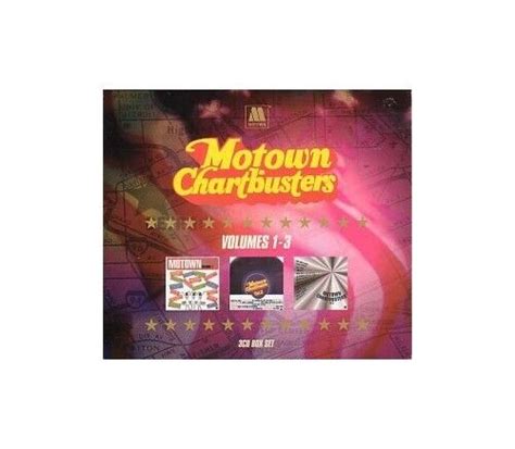 Various Artists Motown Chartbusters Vol 1 To 3 Tr Various