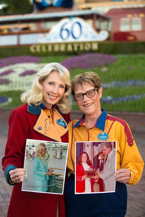 Disneyland Resort Cast Members Louise Stewart And Cindy Vallerga Brown