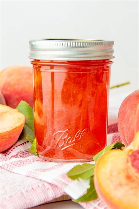 Easy Peach Jam Recipe Wholefully