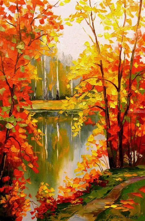 Golden Autumn Paintings By Olha Darchuk Ubicaciondepersonascdmxgobmx