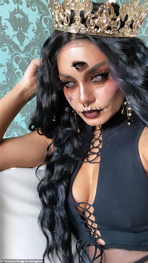 Vanessa Hudgens Reigns As The Halloween Queen In Sexy Spread Of Images In Various Edgy