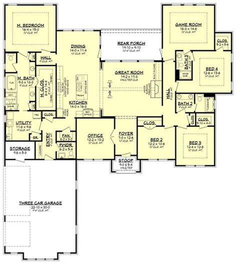 Trending Ranch Style House Plans With Open Floor Plans Blog