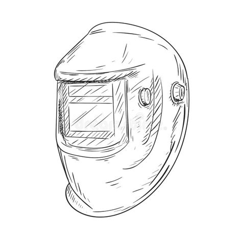 Welding Helmet Stock Vector Illustration Of Isolated 64570189
