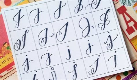 Both share the same structure and proportions and come in seven 3d cursive is an extruded cursive family with multiple styles. Capital J In Cursive Handwriting