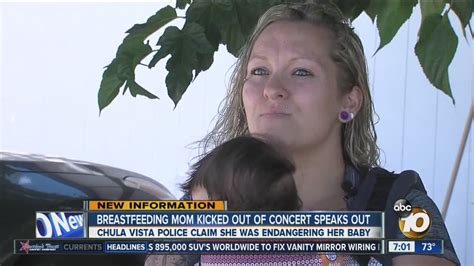 breastfeeding mom speaks to 10news after being removed from country music concert youtube