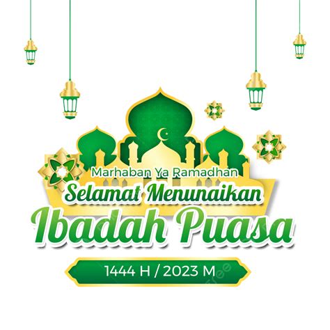 Ucapan Ramadhan Vector Tahun H Ramadhan Ramadhan