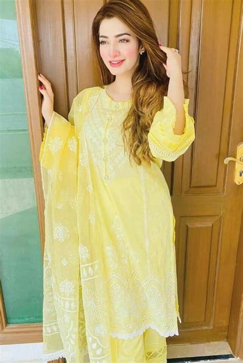 Pin By Ali Hasan On Nawal Saeed Simple Pakistani Dresses Fashion