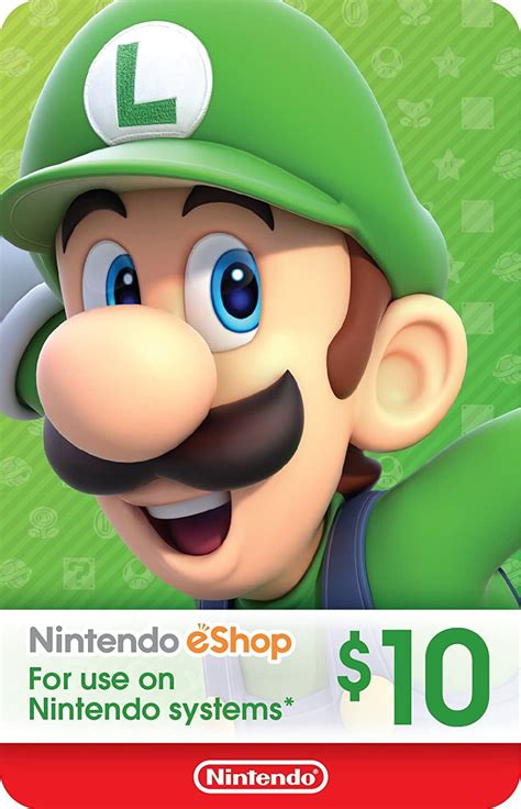This gift card is conveniently available 24/7 and immediately delivered via email, ready to be need the perfect gift for the nintendo fan in your life? Amazon.com: $10 Nintendo eShop Gift Card Digital Code: Video Games