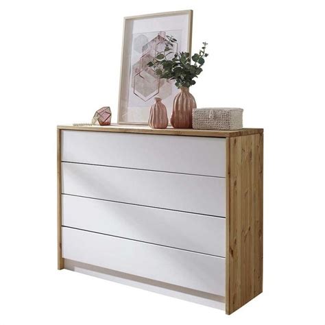 147,00 € 147,00 € kostenlose lieferung. 122x94x42 Schlafzimmer Kommode aus Holz Kiefer in Weiß ...