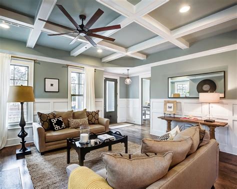 Under normal conditions, recessed lights are installed within the standard 1″ space, which is required for the stretch ceiling installation. How To Paint Tray Ceilings With Color Coastal Cottage ...