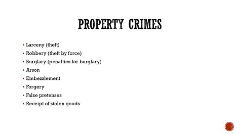 Different Types Of Crimes презентация онлайн