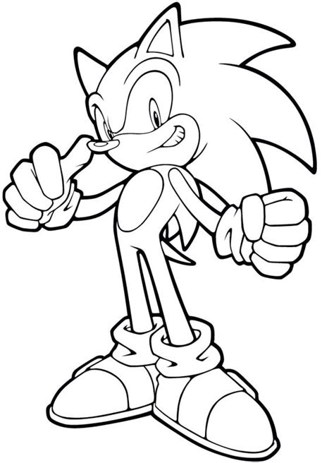 97 Dibujos De Sonic Para Colorear Oh Kids Page 8